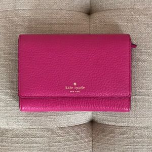 Pink Kate Spade wallet
